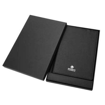 15W Fast Wireless Charging A4 PU Cover Notebook Wireless Charger